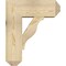 Ekena Millwork Funston Craftsman Rough Sawn Bracket w/ Offset Brace, Douglas Fir, 8"W x 20"D x 24"H BKT0806X20X24FST04RDF - alternate 4